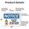 Signmission Electric Fence Do Not Climb OSHA Notice Sign, Aluminum, 24in W x 18in L, 2PK OS-2PACK-NS-A-1824-L-11624 - alternate 7